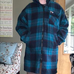 SALE‼️BEAUTIFUL VINTAGE LEDA WOOL PLAID COAT